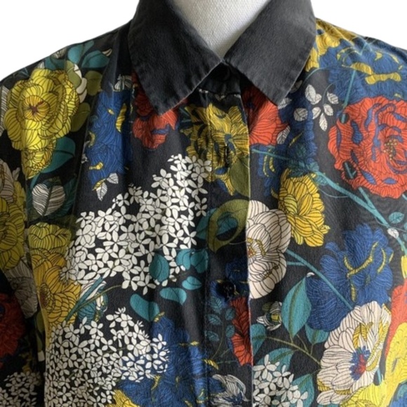 Sandro Silk Floral Blouse - Picture 9 of 11